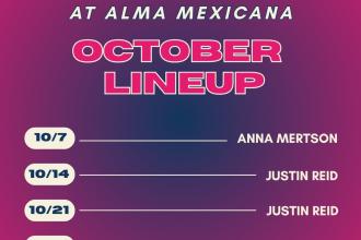 Live music with Anna Mertson at Alma Mexicana Photo