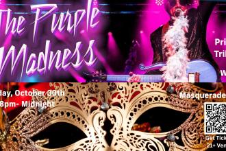 Purple Madness with a Masquerade Ball for Halloween Eve! Photo