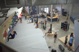 First Hand Climbing inside view Photo