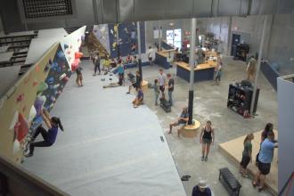 First Hand Climbing inside view Photo