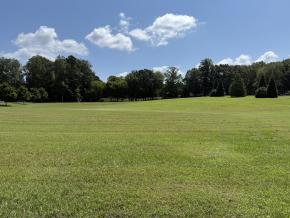Tanglewood Park open field - Red Trail Loop