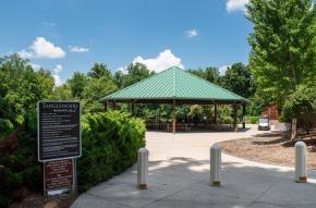Tanglewood Park Shelter 3 at Skilpot Lake