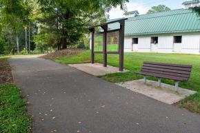 Tanglewood Blue Trail Head and stable