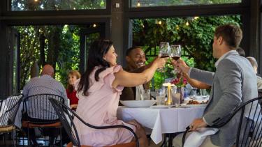 Bernardin's patio